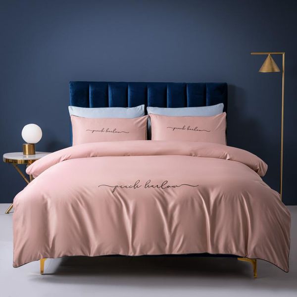 bedding sets soft and comfortable ice silk bed four-piece set, high-end sheets, spring autumn summer duvet cover
bedding sets soft and comfortable ice silk bed four-piece set, high-end sheets, spring autumn summer duvet cover