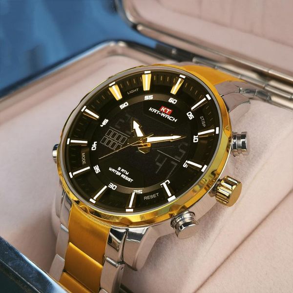 wristwatches gold men military sports wrist watch for quartz stainless steel 50m waterproof swim male clock watches relogio masculino 2021, Slivery;brown
wristwatches gold men military sports wrist watch for quartz stainless steel 50m waterproof swim male clock watches relogio masculino 2021, Slivery;brown