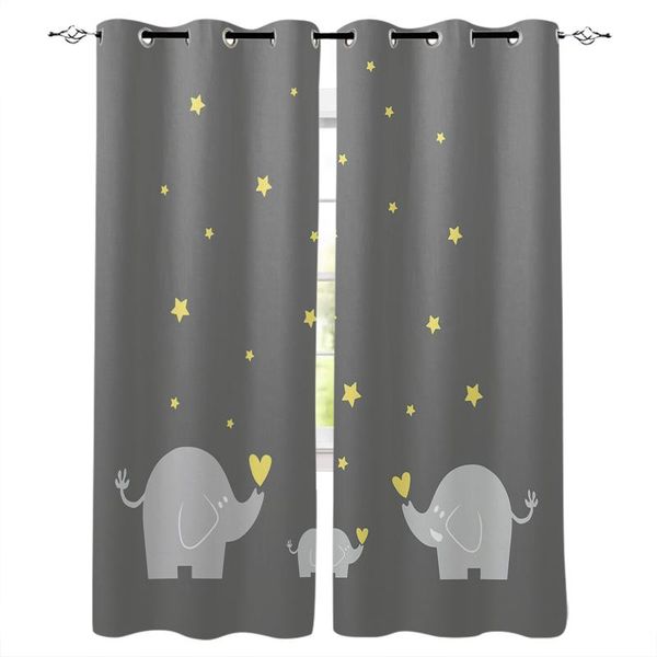 curtain & drapes cartoon stars elephant family window for living room kids bedroom home decor
curtain & drapes cartoon stars elephant family window for living room kids bedroom home decor