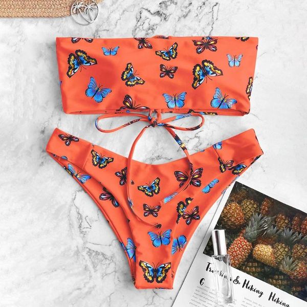 women's swimwear #h30 butterfly printed bikini set women 2021 mujer push up biquini bathers bandage bathing suit swimsuit, White;black
women's swimwear #h30 butterfly printed bikini set women 2021 mujer push up biquini bathers bandage bathing suit swimsuit, White;black