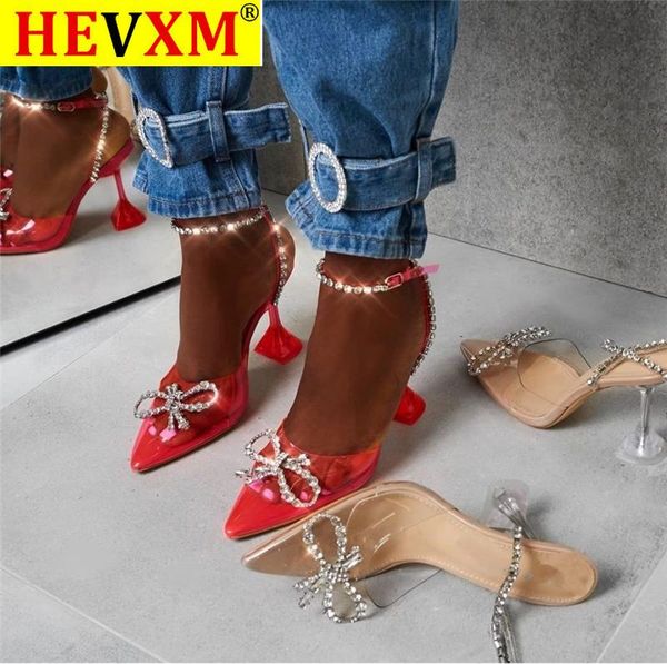 sandals pointed toe transarents pvc high heels women pumps mujer crystal rhinestones butterfly knot stiletto ladies party, Black
sandals pointed toe transarents pvc high heels women pumps mujer crystal rhinestones butterfly knot stiletto ladies party, Black