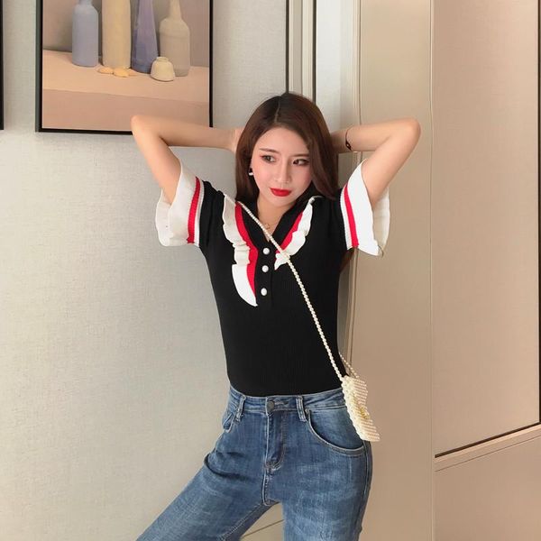 women's sweaters mydc summer women fashion thin sweater casual pullovers v-neck short flare sleeve knitted female pullover, White;black
women's sweaters mydc summer women fashion thin sweater casual pullovers v-neck short flare sleeve knitted female pullover, White;black