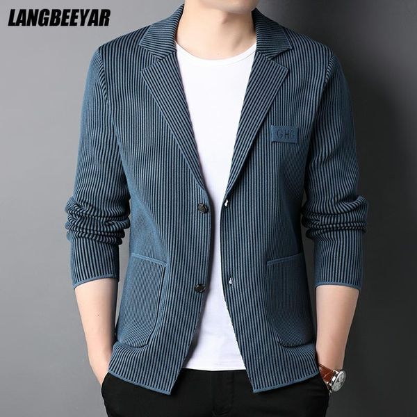 men's suits & blazers grade brand casual fashion slim fit blazer jacket smart elegant stylish knitted suit striped men coat mens clothe, White;black
men's suits & blazers grade brand casual fashion slim fit blazer jacket smart elegant stylish knitted suit striped men coat mens clothe, White;black