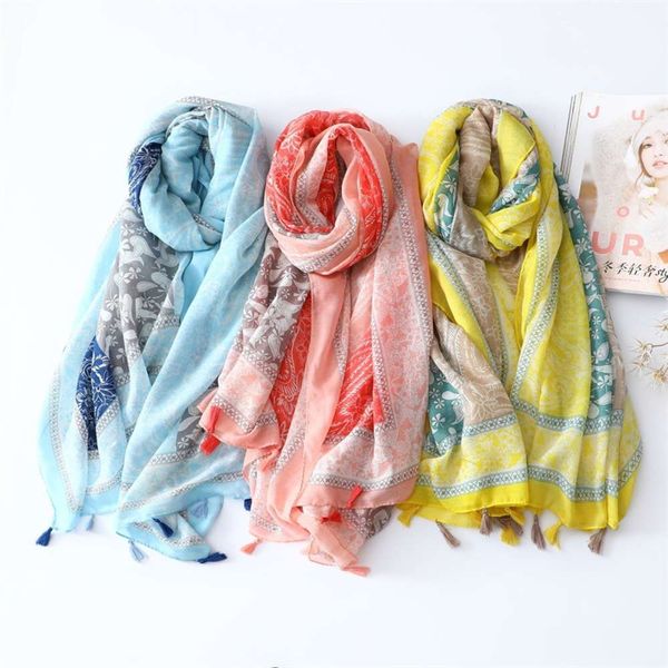 new shawl ethnic style candy cashew cotton hemp women's bright silk scarf sunscreen, Blue;black 
new shawl ethnic style candy cashew cotton hemp women's bright silk scarf sunscreen, Blue;black