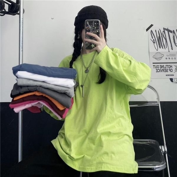 women's t-shirt long sleeve t shirt for women girl harajuku tshirt korean clothes spring streetwear teenage clothing black white blue
women's t-shirt long sleeve t shirt for women girl harajuku tshirt korean clothes spring streetwear teenage clothing black white blue