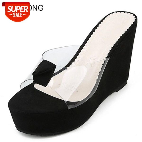lcizrong 2019 transparent women platform sandals summer open toe slaps ladies shoes 11cm high heel travel walking sandals #4m0z, Black
lcizrong 2019 transparent women platform sandals summer open toe slaps ladies shoes 11cm high heel travel walking sandals #4m0z, Black