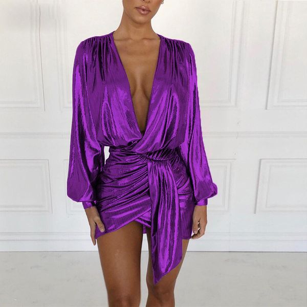 women dress longs sleeve v neck bandage dress bodycon bronzing celebrity party dresses mini dress vestidos, Black;gray
women dress longs sleeve v neck bandage dress bodycon bronzing celebrity party dresses mini dress vestidos, Black;gray