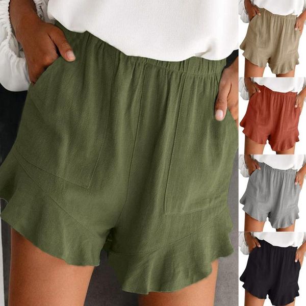 women's shorts summer cotton casual solid color high-waist linen durable light soft plain simple classic design loose daily, White;black
women's shorts summer cotton casual solid color high-waist linen durable light soft plain simple classic design loose daily, White;black