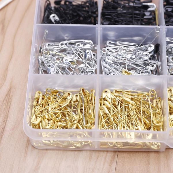 540pcs assorted safety pins metal clips brooch diy sewing apparel accessories e8bd, Black
540pcs assorted safety pins metal clips brooch diy sewing apparel accessories e8bd, Black