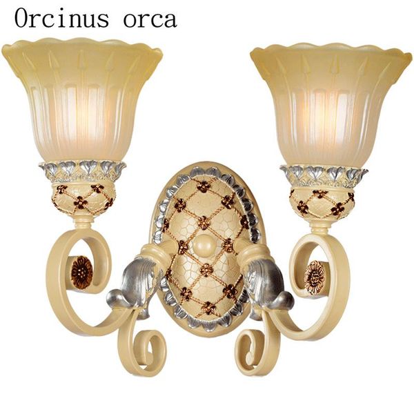 wall lamp european garden resin living room corridor bedroom bedside american retro led glass
wall lamp european garden resin living room corridor bedroom bedside american retro led glass