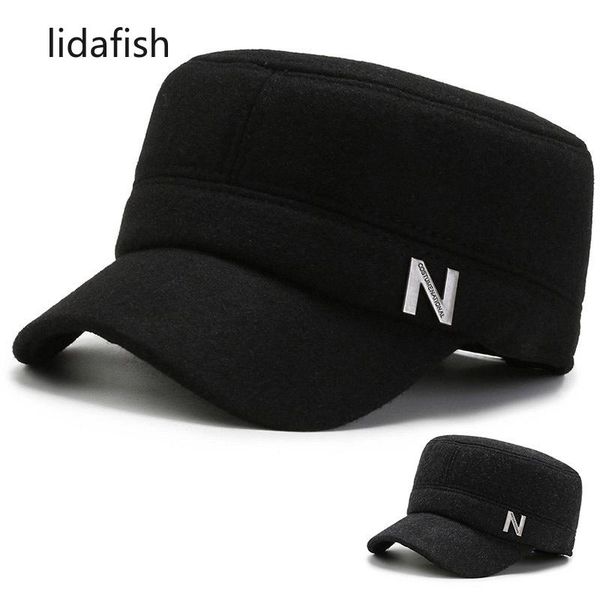 wide brim hats lidafish winter men's thicken plus velvet thermal military black ear protection adjustable flat cap leisure sports, Blue;gray
wide brim hats lidafish winter men's thicken plus velvet thermal military black ear protection adjustable flat cap leisure sports, Blue;gray