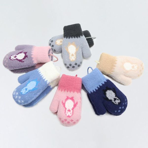 children's mittens warmom winter warm knitted woolen gloves for 2-5y pinstripe kids boys girls born baby, White
children's mittens warmom winter warm knitted woolen gloves for 2-5y pinstripe kids boys girls born baby, White