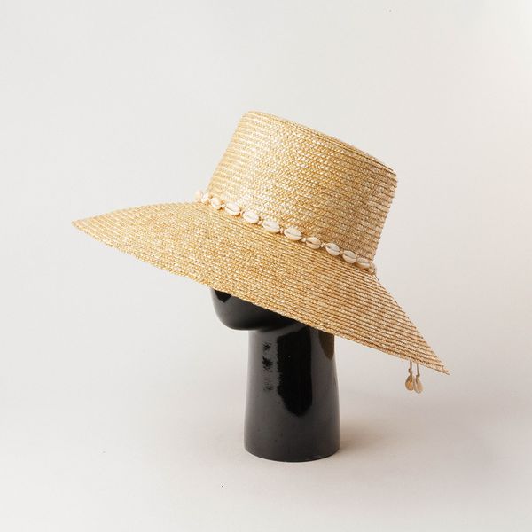2021 new summer women natural shell chain decorated sun female high crown straw hats super wide brim beach hat lmol, Blue;gray
2021 new summer women natural shell chain decorated sun female high crown straw hats super wide brim beach hat lmol, Blue;gray