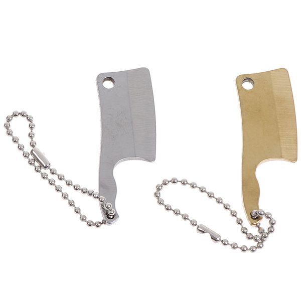 Creative Mini Stainless Steel Butcher Knife Pendant Keychain Jewelry Gift Knife Men Car Gift Keychain
Creative Mini Stainless Steel Butcher Knife Pendant Keychain Jewelry Gift Knife Men Car Gift Keychain