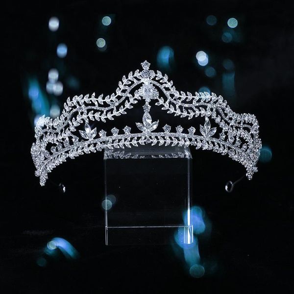 hair clips & barrettes wedding crown diadem queen tiara zircon crystal elegant woman bridal tiaras and crowns pageant party luxury jewelry, Golden;silver
hair clips & barrettes wedding crown diadem queen tiara zircon crystal elegant woman bridal tiaras and crowns pageant party luxury jewelry, Golden;silver