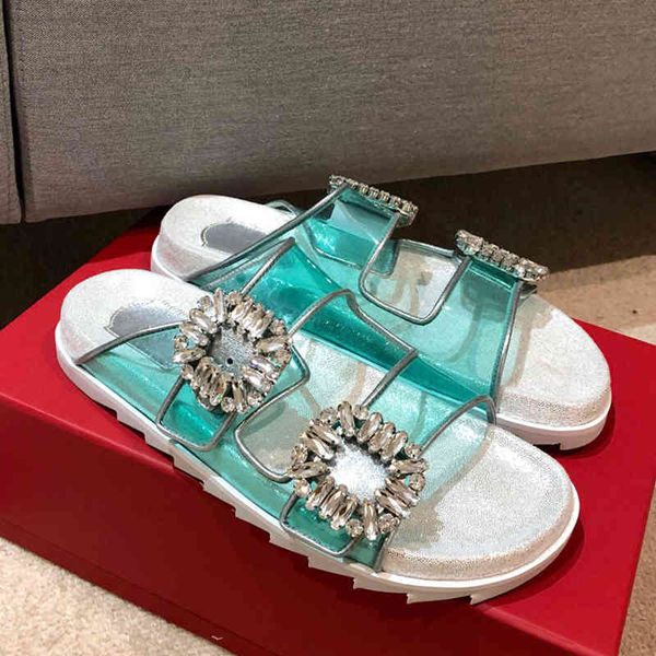 sandals chinelo feminino strass chinelos de luxo plana marca designer sapatos nova moda verão transparente 345e, Black
sandals chinelo feminino strass chinelos de luxo plana marca designer sapatos nova moda verão transparente 345e, Black