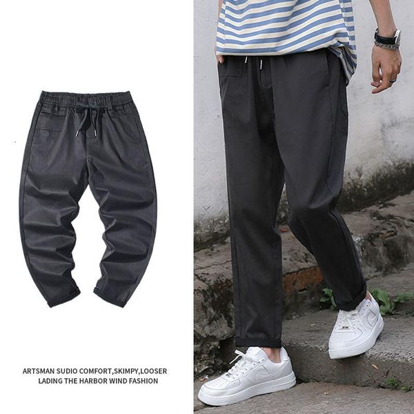 men's pants men trousers overalls solid color in the waist versatile spring and autumn youth tidal current streetwear arrivals, Black
men's pants men trousers overalls solid color in the waist versatile spring and autumn youth tidal current streetwear arrivals, Black