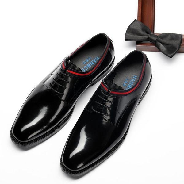 men oxford genuine pattern leather webbing decoration classic style lace up formal shoes wedding office dress shoes men f77, Black
men oxford genuine pattern leather webbing decoration classic style lace up formal shoes wedding office dress shoes men f77, Black