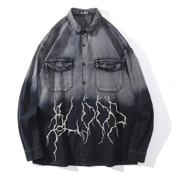 men's jackets grey black gradient washed shirt jacket men lightweight thin autumn winter coat male oversized fashion printed hip hop pu, Black;brown
men's jackets grey black gradient washed shirt jacket men lightweight thin autumn winter coat male oversized fashion printed hip hop pu, Black;brown