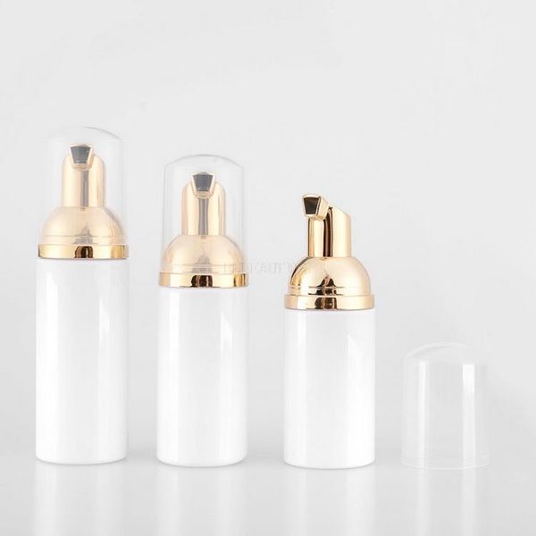 storage bottles & jars 30/50/60/80ml cosmetic facial cleanser wash cream plastic pet white liquid soap foam bottle with golden foamer pump 1
storage bottles & jars 30/50/60/80ml cosmetic facial cleanser wash cream plastic pet white liquid soap foam bottle with golden foamer pump 1