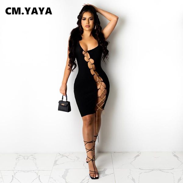 casual dresses cm.yaya women mini dress solid sleeveless criss cross lace up bodycon pencil night club vestidos summer outfit 2021, Black;gray
casual dresses cm.yaya women mini dress solid sleeveless criss cross lace up bodycon pencil night club vestidos summer outfit 2021, Black;gray