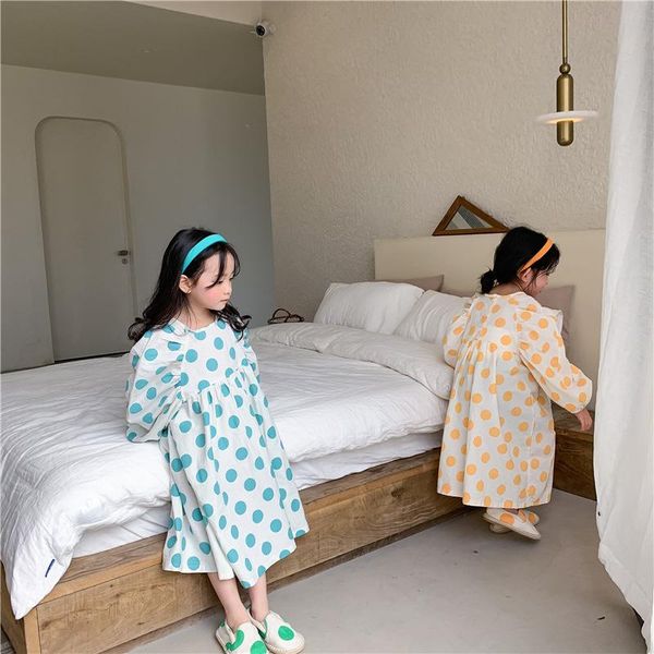 girl's dresses 2021 spring girls cute dot loose dress kids long sleeve fashion little princess casual, Red;yellow
girl's dresses 2021 spring girls cute dot loose dress kids long sleeve fashion little princess casual, Red;yellow