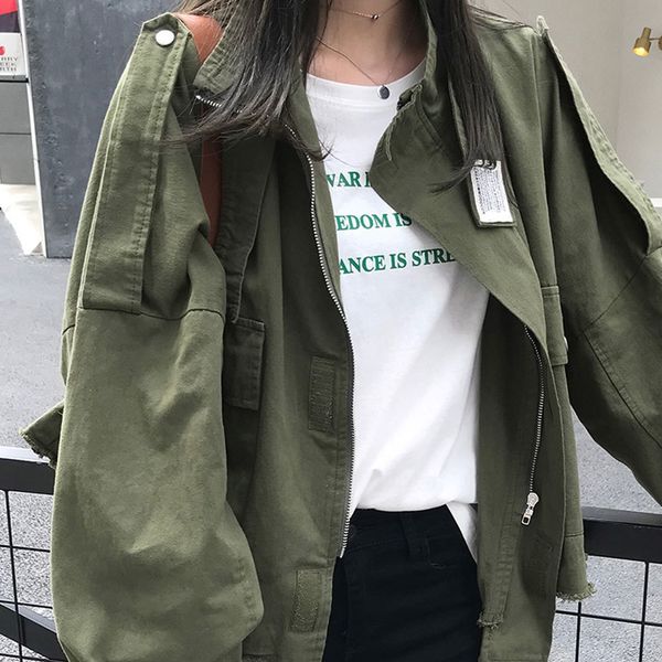 2021 new casual solid zipper windbreaker autumn korean loose vintage harajuku jackets all-match trench coat outfits duu4, Black;brown
2021 new casual solid zipper windbreaker autumn korean loose vintage harajuku jackets all-match trench coat outfits duu4, Black;brown