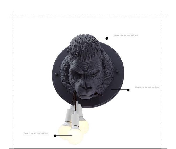 wall lamp chimp bite line creative post modern animal big monkey designer model room el clubhouse villa lamps
wall lamp chimp bite line creative post modern animal big monkey designer model room el clubhouse villa lamps