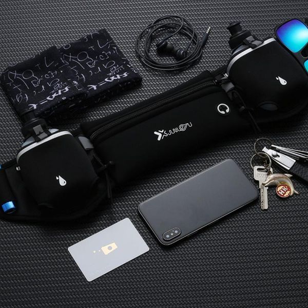nylon waterproof multi-pocket waist bag sports jogging bag fitness equipment sport accessories with reflective strip dropship
nylon waterproof multi-pocket waist bag sports jogging bag fitness equipment sport accessories with reflective strip dropship