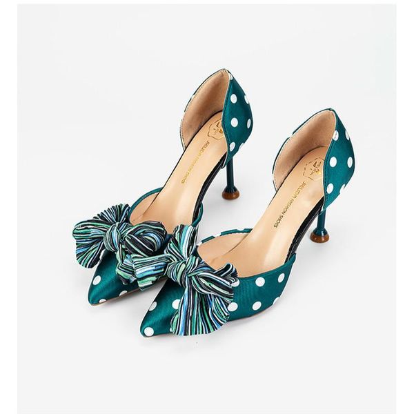 dress shoes women pumps polka dot autumn butterfly bow lady wedding party high heel stiletto heels pointed toe shoe y21-81, Black
dress shoes women pumps polka dot autumn butterfly bow lady wedding party high heel stiletto heels pointed toe shoe y21-81, Black