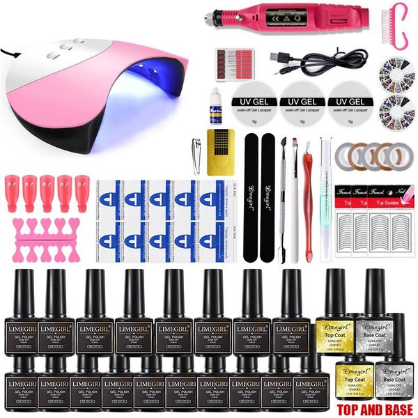 nail art kits 54w manicure set for salon 18/12 gel polish practice kit electric drill machine uv led lamp dryer tools
nail art kits 54w manicure set for salon 18/12 gel polish practice kit electric drill machine uv led lamp dryer tools