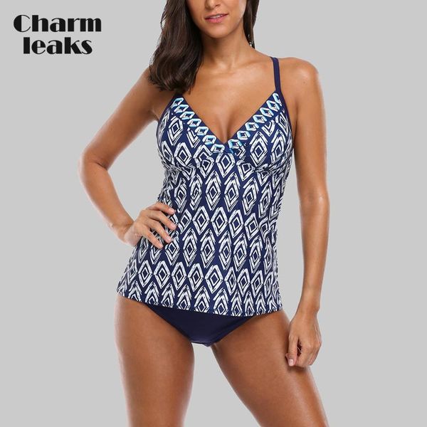 women's swimwear charmleaks women tankini set two piece swimsuit vintage floral printed push up bikini bathing suit, White;black
women's swimwear charmleaks women tankini set two piece swimsuit vintage floral printed push up bikini bathing suit, White;black