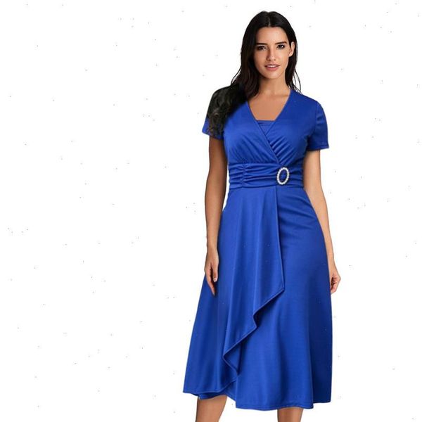 womens clothing v neck short sleeve dress ladies fashion casual plus size summer hem ruffled party belt dress, Black;gray
womens clothing v neck short sleeve dress ladies fashion casual plus size summer hem ruffled party belt dress, Black;gray