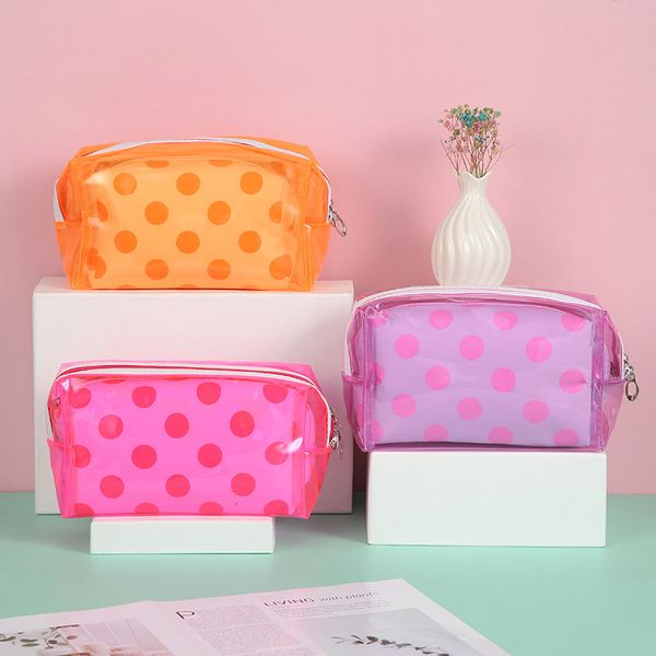 cute cartoon suit cosmetic dot printing wash candy color girl portable storage square bag
cute cartoon suit cosmetic dot printing wash candy color girl portable storage square bag