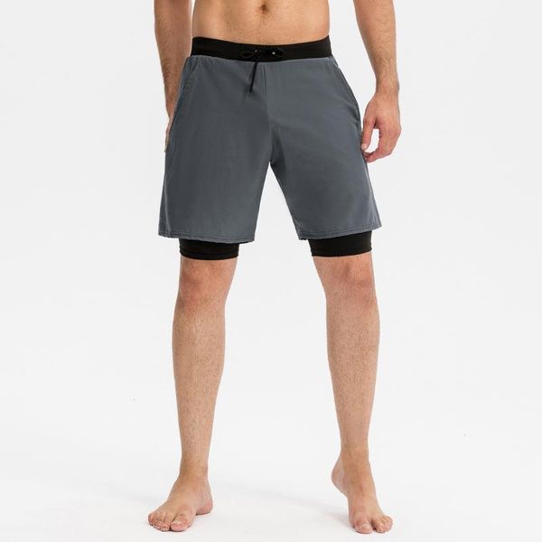 running shorts men's compression double-layered sweatpants pocket gym elastic jogging fitness quick dry sportswear sweat, Black;blue
running shorts men's compression double-layered sweatpants pocket gym elastic jogging fitness quick dry sportswear sweat, Black;blue