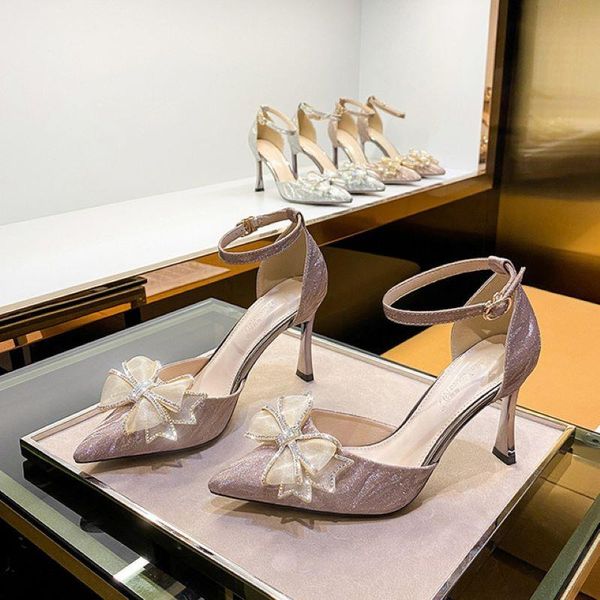 dress shoes one-line buckle heels with iris, rhinestone, spined bridesmaid wedding shoes, size 41-43 small for women, Black
dress shoes one-line buckle heels with iris, rhinestone, spined bridesmaid wedding shoes, size 41-43 small for women, Black