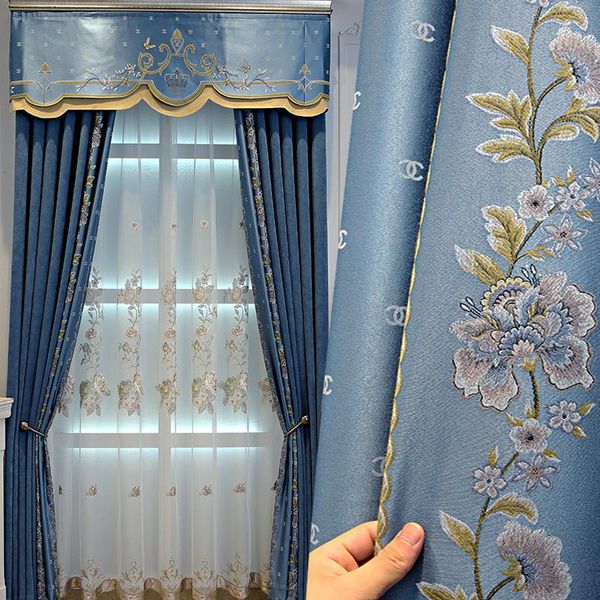 curtain & drapes american light luxury atmosphere bedroom shade simple european living room stitching chenille embroidered
curtain & drapes american light luxury atmosphere bedroom shade simple european living room stitching chenille embroidered