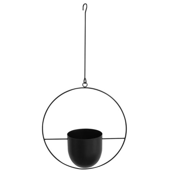 planters & pots iron hanging flower pot decorative swinging basket wall (black circular)
planters & pots iron hanging flower pot decorative swinging basket wall (black circular)