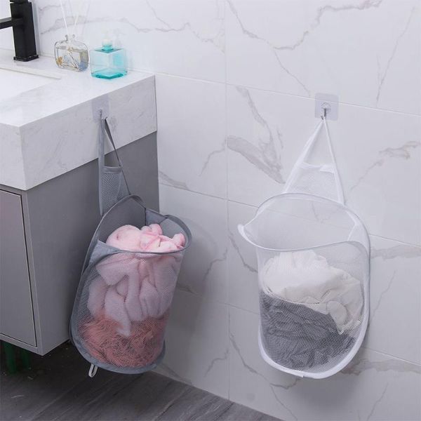 laundry storage & organization portable wall hanging basket hamper underwear socks barrel bucket clothing bag dust washing bathroom organize
laundry storage & organization portable wall hanging basket hamper underwear socks barrel bucket clothing bag dust washing bathroom organize