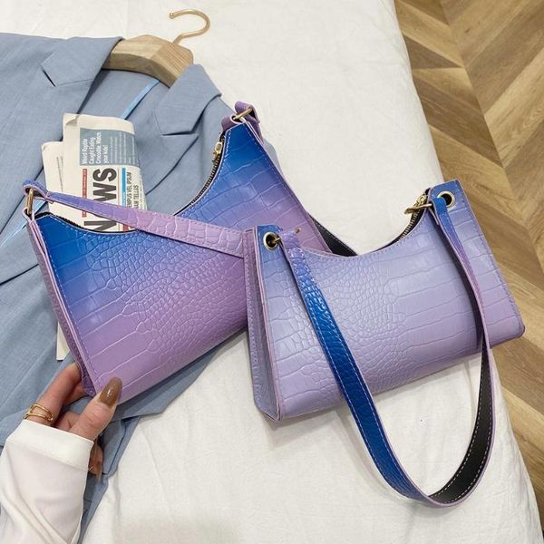 evening bags gradient color solid women pu leather trends handbags ladies girls messenger shoulder purses fashion design travel totes
evening bags gradient color solid women pu leather trends handbags ladies girls messenger shoulder purses fashion design travel totes