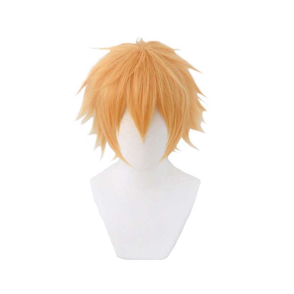 chainsaw man denji cosplay wig golden 30cm short heat resistant fiber hair halloween party men role play + wig cap, Black
chainsaw man denji cosplay wig golden 30cm short heat resistant fiber hair halloween party men role play + wig cap, Black