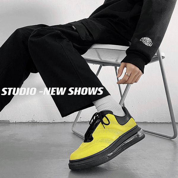 men's 2021 new winter thick bottom air cushion youth leisure sports board boys' trend versatile shoes, Black
men's 2021 new winter thick bottom air cushion youth leisure sports board boys' trend versatile shoes, Black