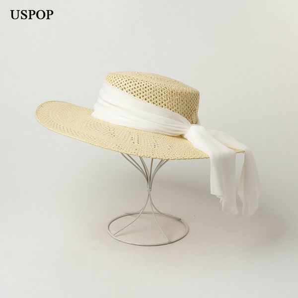 2021 new wide brim sun women hollow out straw summer hat white long chiffon ribbon bow beach hats vdbi, Blue;gray
2021 new wide brim sun women hollow out straw summer hat white long chiffon ribbon bow beach hats vdbi, Blue;gray