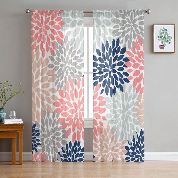 curtain & drapes dahlia vintage color flowers tulle curtains for living room bedroom modern voile kitchen window treatment
curtain & drapes dahlia vintage color flowers tulle curtains for living room bedroom modern voile kitchen window treatment