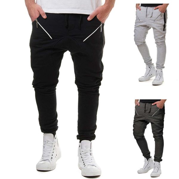 2019 new men's fashion zipper splicing rope elastic sports pants men's harlan casual pants 7432, Black
2019 new men's fashion zipper splicing rope elastic sports pants men's harlan casual pants 7432, Black