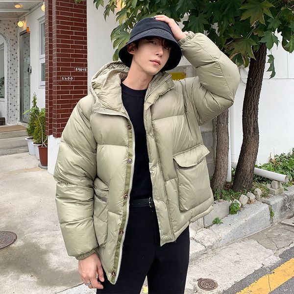 2021 style short men's slim warm fashion solid color casual hooded coat men winter jacket parka mens clothes m-2xl 17ah, Black
2021 style short men's slim warm fashion solid color casual hooded coat men winter jacket parka mens clothes m-2xl 17ah, Black