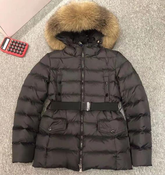 women short down jacket detachable fur hood designer lady quilted nylon soft parka fashion girl buckle belt side pockets two zipper winter w, Black
women short down jacket detachable fur hood designer lady quilted nylon soft parka fashion girl buckle belt side pockets two zipper winter w, Black
