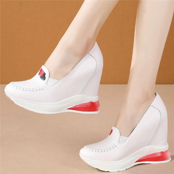 fashion sneakers women genuine leather wedges high heel pumps shoes female round toe chunky platform ankle boots casual shoes, Black
fashion sneakers women genuine leather wedges high heel pumps shoes female round toe chunky platform ankle boots casual shoes, Black