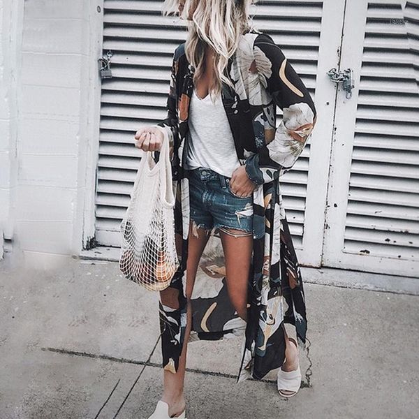2020 beach boho outerwear summer women casual long sleeve printed cardigan blouses shirts loose beach shirt1, White
2020 beach boho outerwear summer women casual long sleeve printed cardigan blouses shirts loose beach shirt1, White