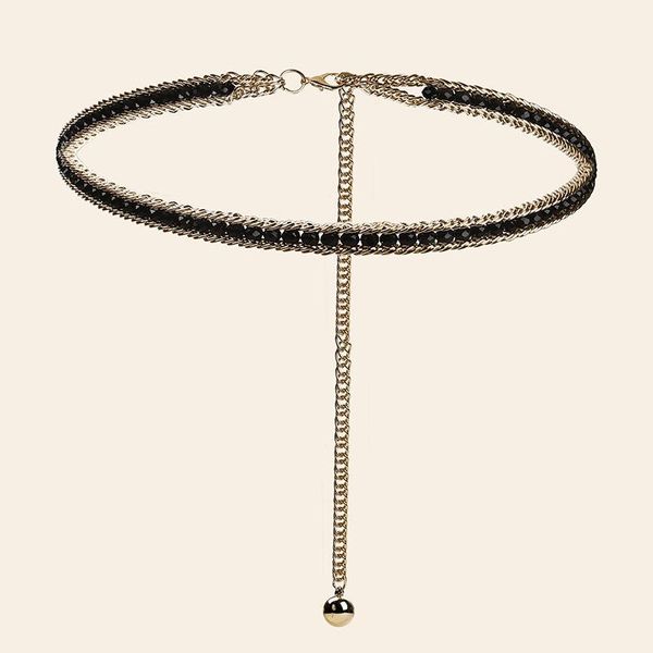 belts rhinestone waist chain thin belt for women dress sweater fashion bling metal hook trendy casual slim strap, Black;brown
belts rhinestone waist chain thin belt for women dress sweater fashion bling metal hook trendy casual slim strap, Black;brown